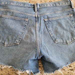 Agolde Parker long Short  wash size 30 skywave blue